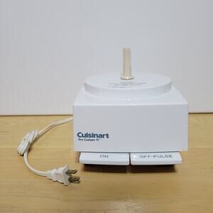 Cuisinart Pro Custom 11 DLC-8S Type 28 White 120V Food Processor Motor Base Only